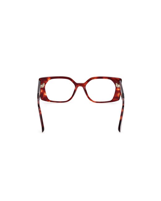 MAX&Co. Black Mo5168 055 Optical Frames Acetate Squared Normal