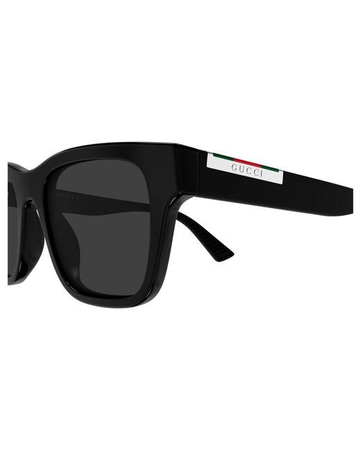 Gucci Black Gg2089S 001 Sunglasses Acetate Squared for men
