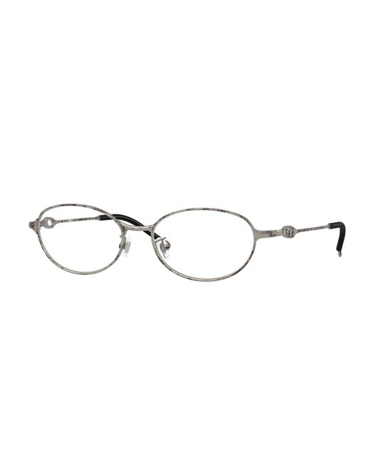 DIESEL Black Dl5004D 1028 Optical Frames Metal Round Normal