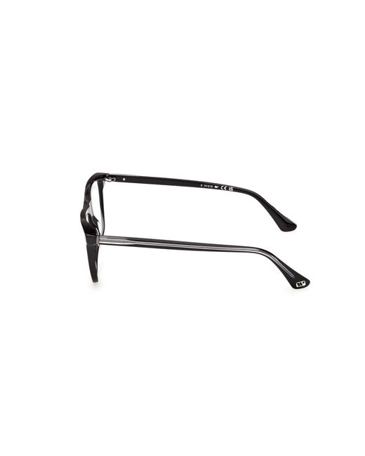 Web Black We5475 005 Optical Frames Acetate Squared Normal for men