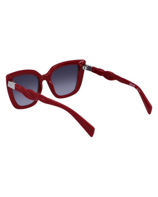 Liu Jo Black Lj789S 600 Sunglasses Bio-Inject Cat Eye Normal Shaded