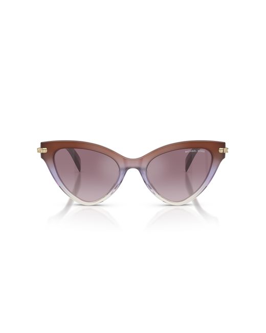 Michael Kors Black Mk2259U Roanoke 40366X Sunglasses Acetate Cat Eye Normal Shaded
