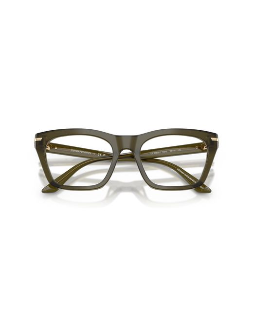 Emporio Armani Black Ea3283Bu 6378 Optical Frames Acetate Transparent Cat Eye Normal