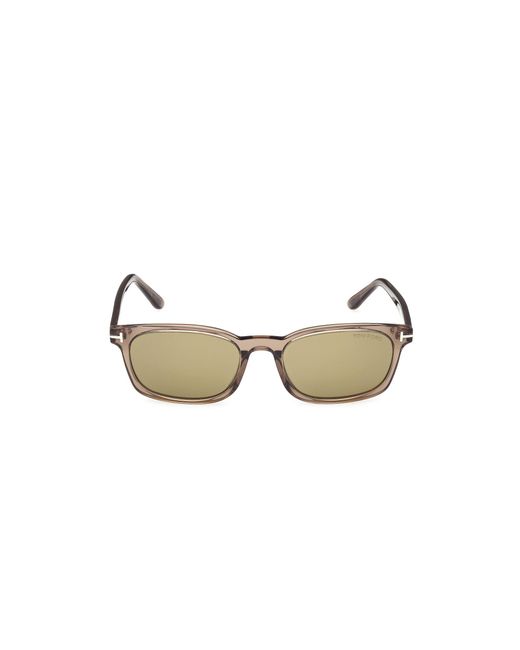 Tom Ford Black Ft1300 Miles-02 45N Sunglasses Acetate Squared Normal for men