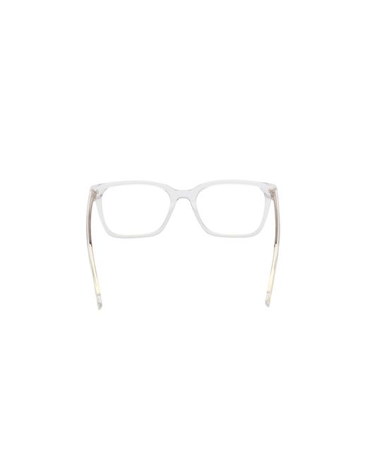 Guess Black Gu50391 26 Optical Frames Acetate Squared Normal for men