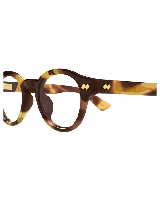 Bottega Veneta Black Bv1444Oa 002 Optical Frames Acetate Transparent Round