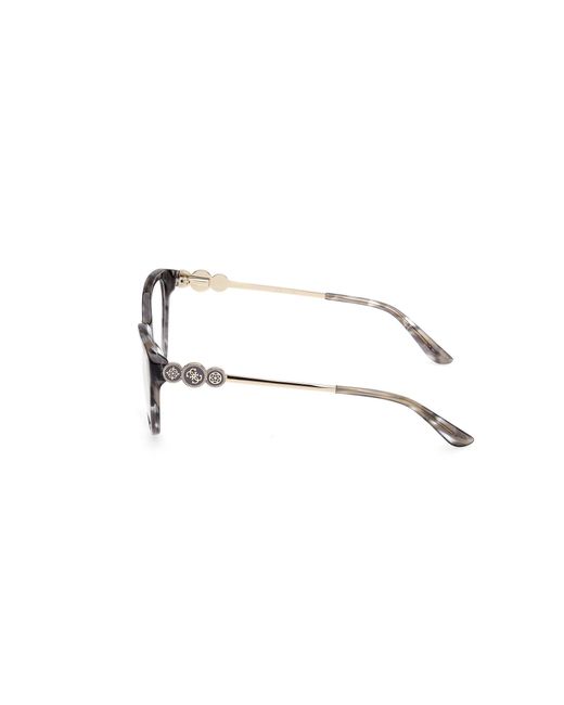 Guess Black Gu50230 020 Optical Frames Acetate Cat Eye Normal