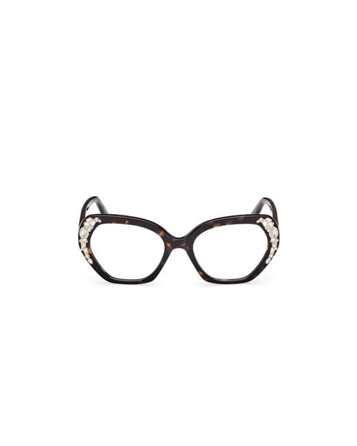 Guess Black Gm50039 052 Optical Frames Acetate Geometric Normal