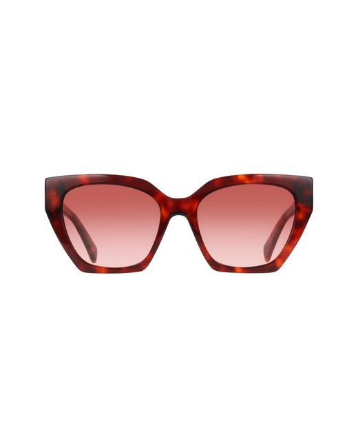 Liu Jo Black Lj814Sr 640 Sunglasses Acetate Cat Eye Normal
