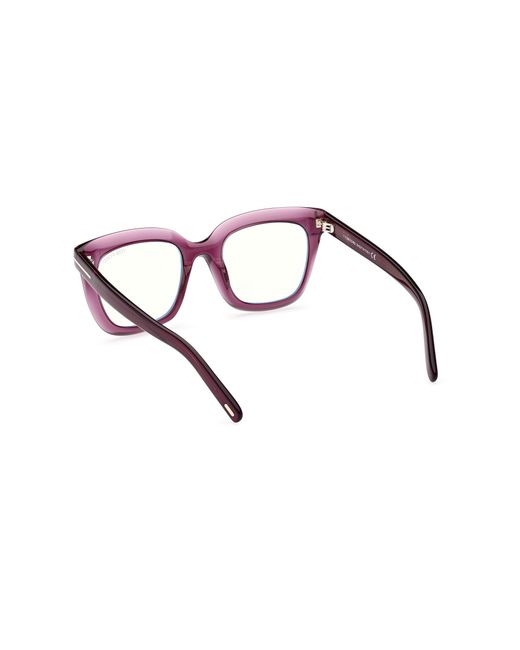 Tom Ford Black Ft5880-B 081 Optical Frames Acetate Squared Normal