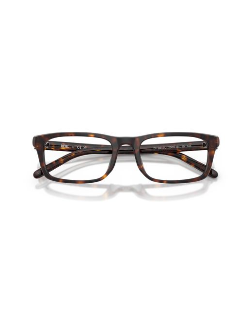 DIESEL Black Dl4017U 2003 Optical Frames Acetate Transparent Squared Normal