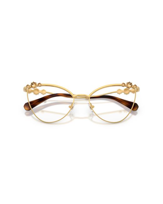 Swarovski Black Sk1033 4007 Optical Frames Metal Cat Eye Normal