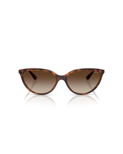Vogue Eyewear Black Vo5672S W65613 Sunglasses Nylon Cat Eye Normal Nuanced