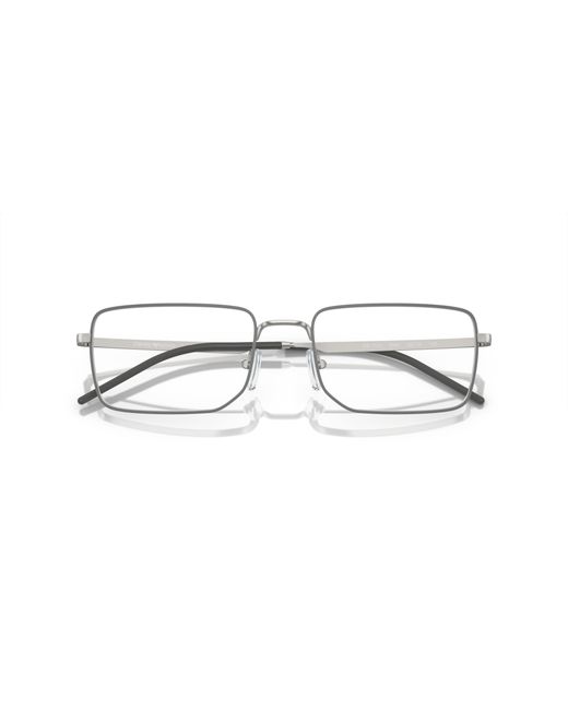 Emporio Armani Black Ea1153 3045 Optical Frames Metal Transparent Squared Normal for men