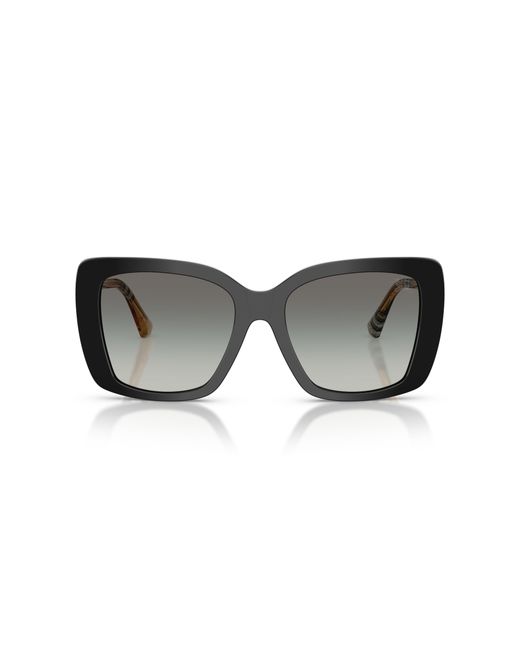 Burberry Black Be4456 416111 Sunglasses Acetate Squared Normal Shaded