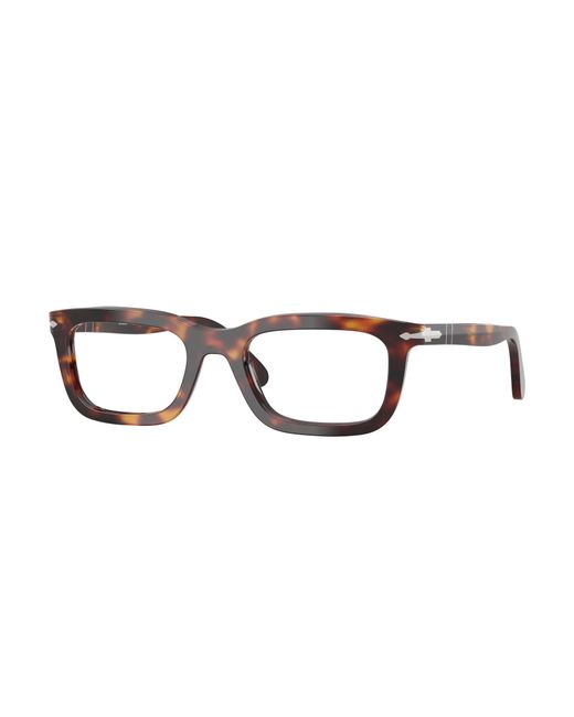 Persol Black Po3397V 24 Optical Frames Acetate Transparent Squared Normal