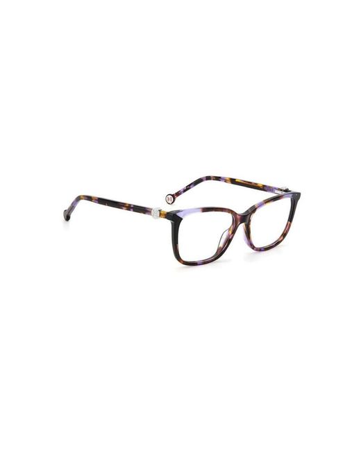 Carolina Herrera Black Ch 0055 F0T Optical Frames Plastic Squared