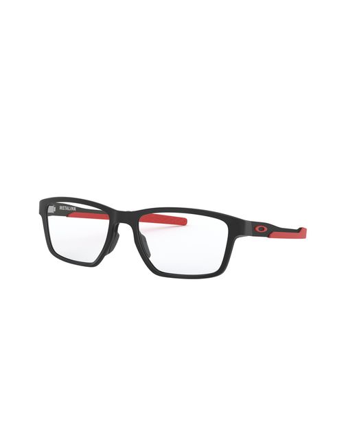 Oakley Black Ox8153 Metalink 815306 Optical Frames Plastic Squared for men