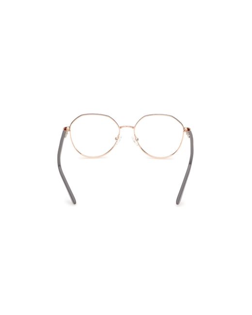 Guess Black Gu50124 028 Optical Frames Metal Round Normal