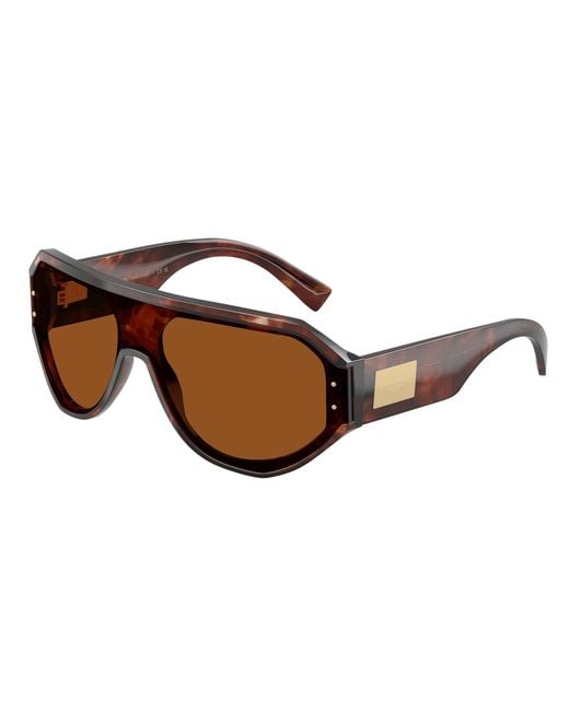 Dolce & Gabbana Black Dg4481 322273 Sunglasses Acetate Pilot Normal for men