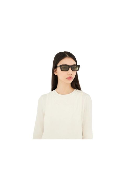 Retrosuperfuture Black Nc2 Fred 2.0 3627 Sunglasses Squared Normal