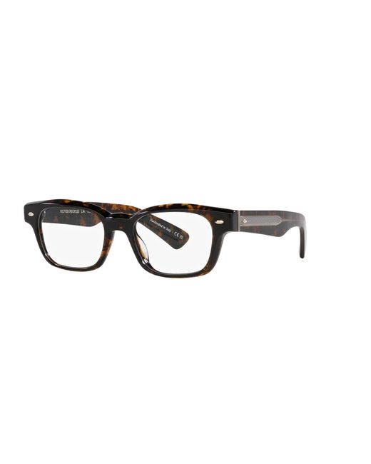 Oliver Peoples Black Ov5507U Latimore 1747 Optical Frames Acetate Transparent Pillow Normal