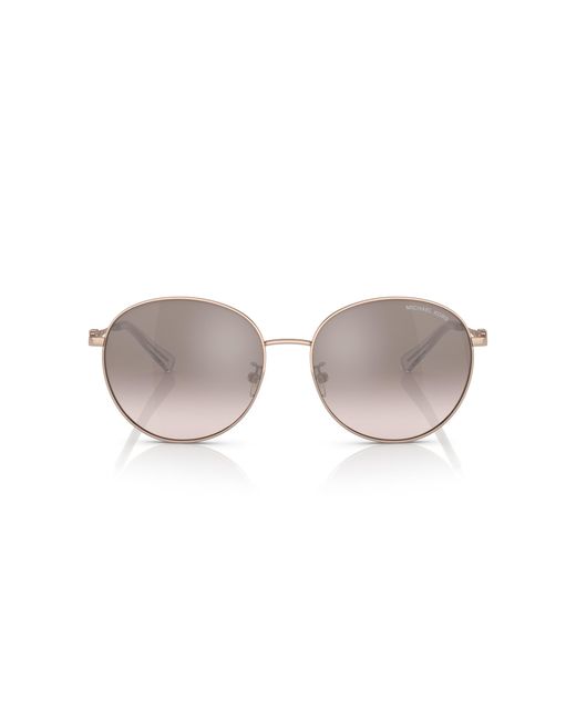 Michael Kors Black Mk1119 Alpine 11088Z Sunglasses Metal Round Normal Shaded
