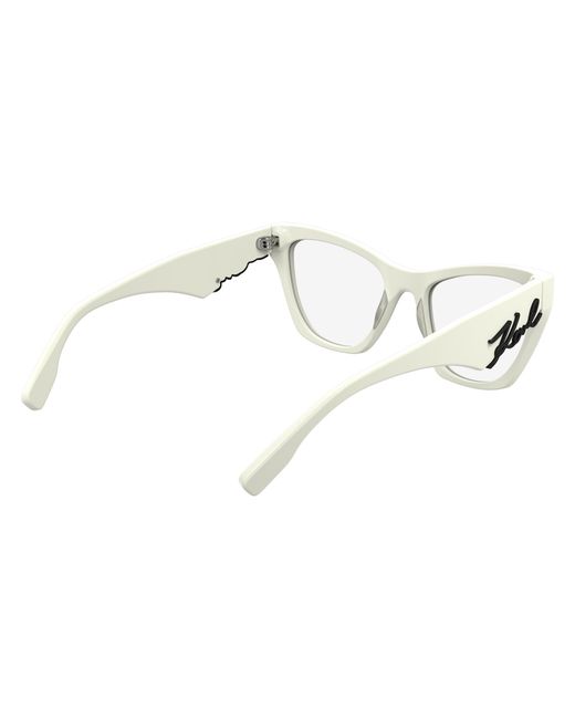 Karl Lagerfeld Black Kl6171 105 Optical Frames Acetate Cat Eye Normal