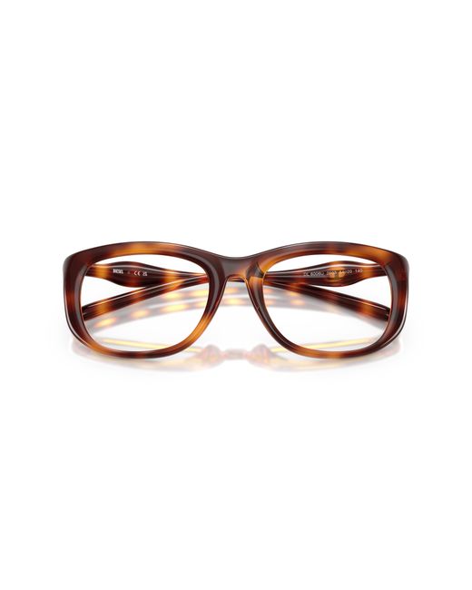 DIESEL Black Dl6006U 2003 Optical Frames Injected Round Normal