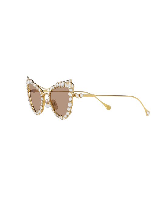 Swarovski Metallic Sk7011 402263 Sunglasses Metal Geometric Normal