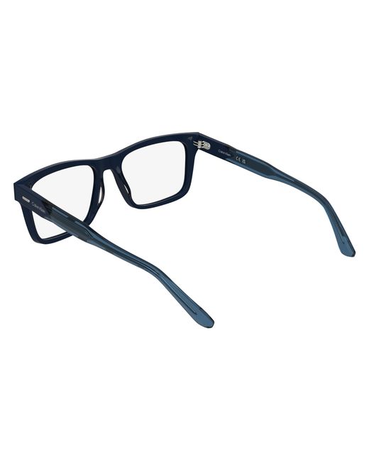 Calvin Klein Black Ck25544 001 Optical Frames Acetate Squared Normal for men