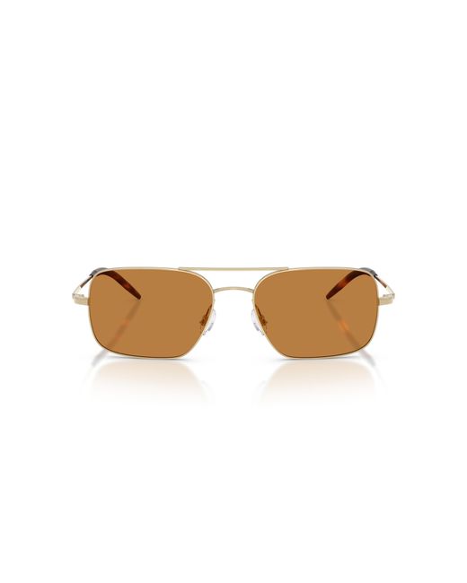 Oliver Peoples Black Ov1373S Victory Ii 503553 Sunglasses Metal Squared Normal