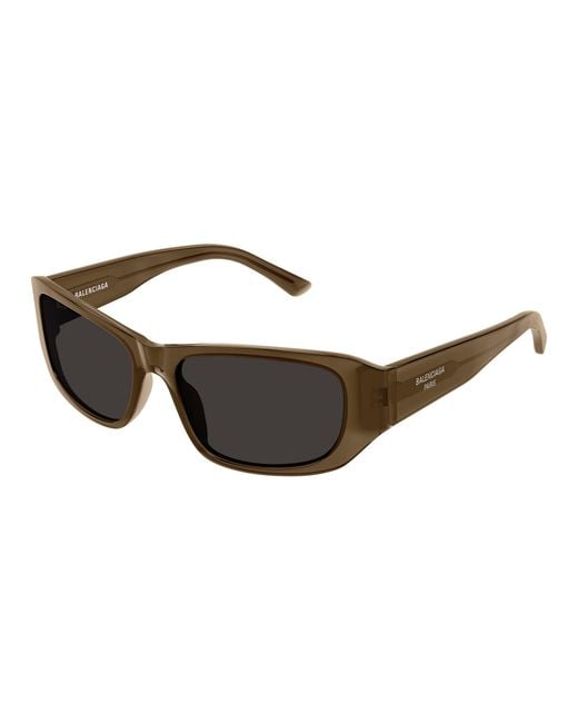 Balenciaga Black Bb0365S 004 Sunglasses Acetate Squared