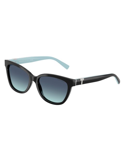 Tiffany & Co Black Tf4237B 80019S Sunglasses Acetate Cat Eye Normal Shaded