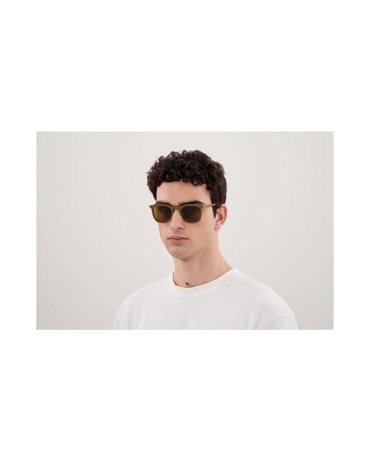 Saint Laurent Black Sl 623 007 Sunglasses Acetate Round for men