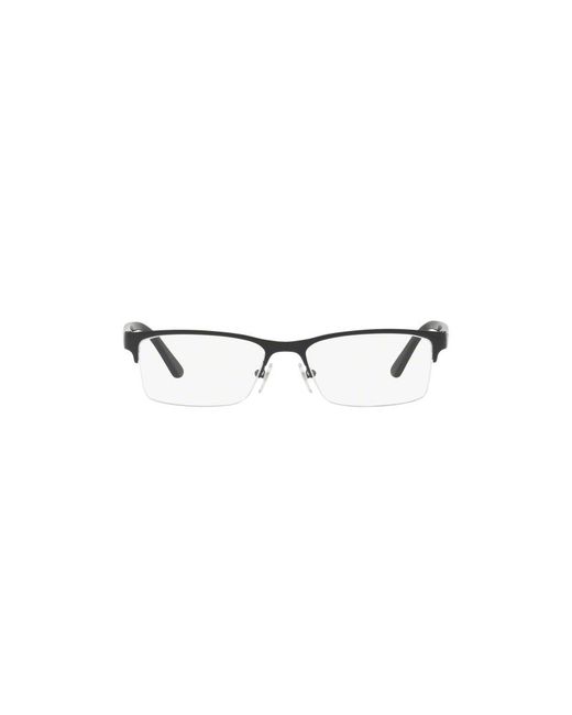 Sferoflex Black Sf2288 132 Optical Frames Metal Squared for men