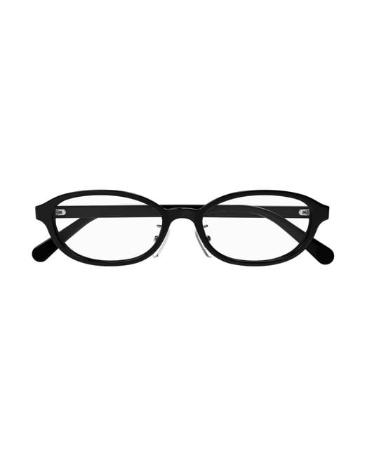 Gucci Black Gg0930Oj 005 Optical Frames Acetate Round