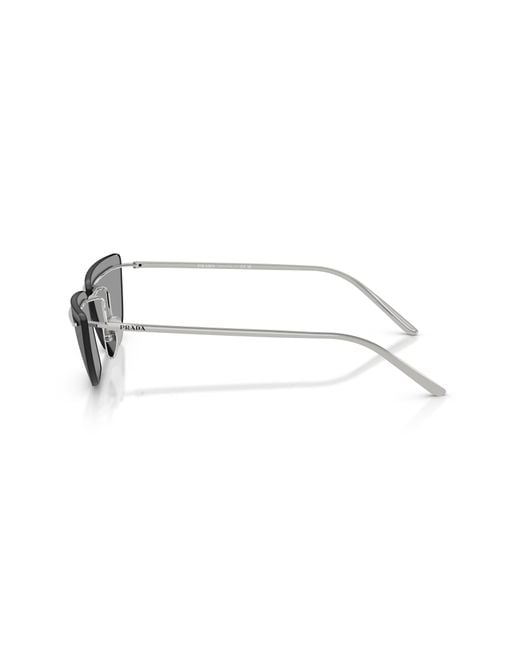 Prada Black Pr C52S 1Bc50Q Sunglasses Metal Butterfly Normal