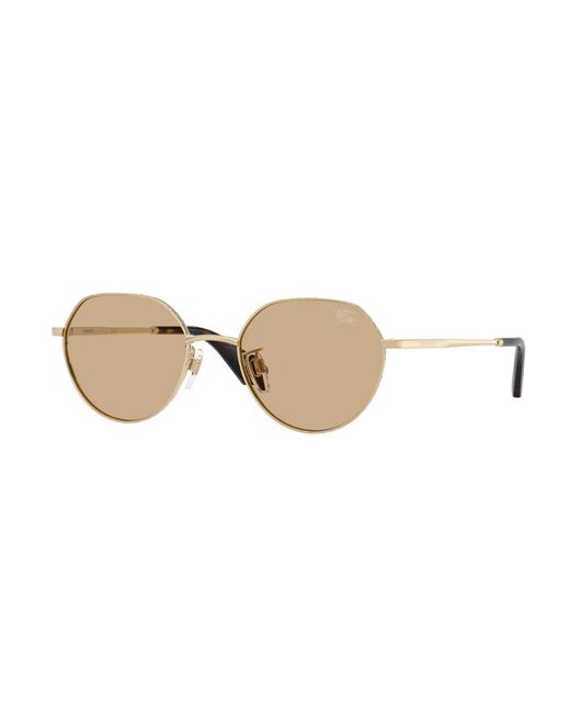 Burberry Black Be3173D 110973 Sunglasses Metal Round Normal