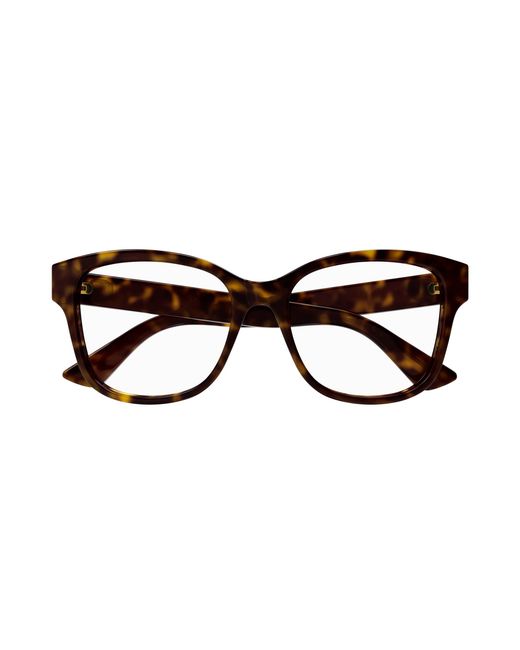 Gucci Black Gg1340O 002 Optical Frames Plastic Squared