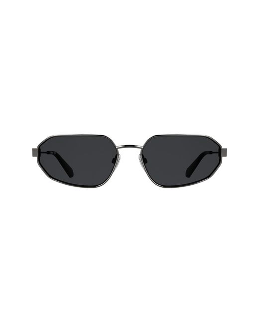 Calvin Klein Black Ckj26200S 018 Sunglasses Metal Squared Normal