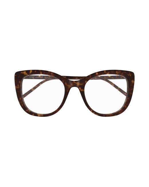 Saint Laurent Black Sl 778 002 Optical Frames Acetate Transparent Cat Eye