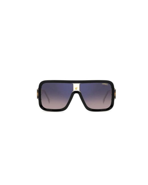Carrera Black Flaglab 14 0Wm/A8 Sunglasses Acetate Squared Normal Shaded