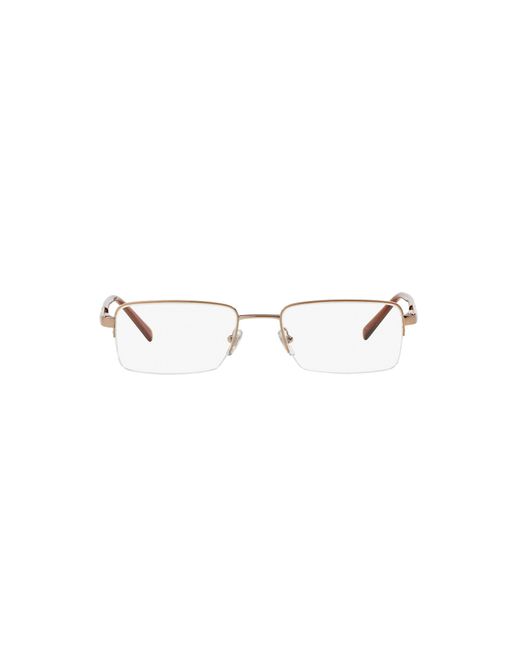 Versace Black Ve1066 1053 Optical Frames Steel Squared Normal for men