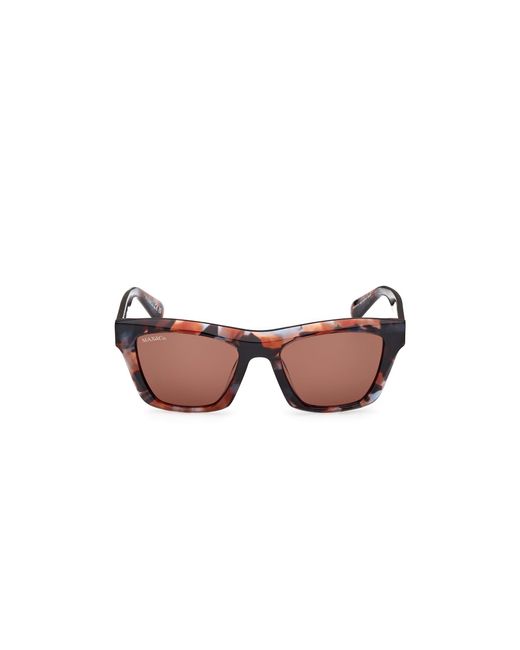 MAX&Co. Black Mo0145 54E Sunglasses Acetate Squared Normal