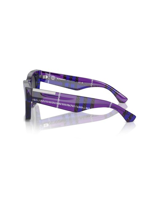 Burberry Black Be4424 411387 Sunglasses Acetate Squared Normal