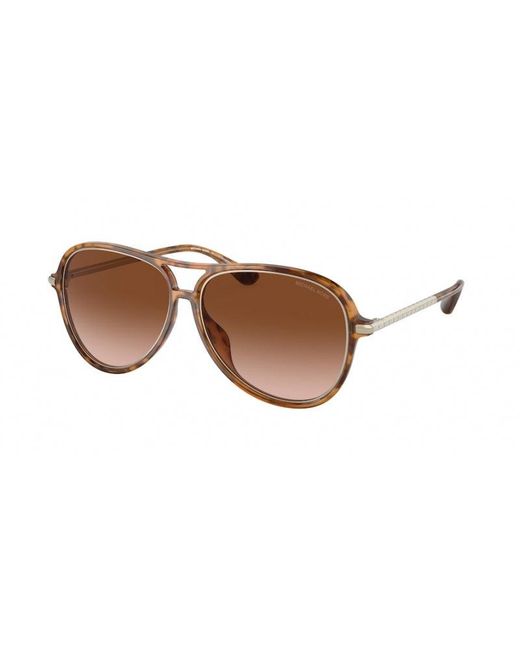 Michael Kors Brown Mk2176U Breckenridge 39153B Sunglasses Plastic Pilot Normal Nuanced