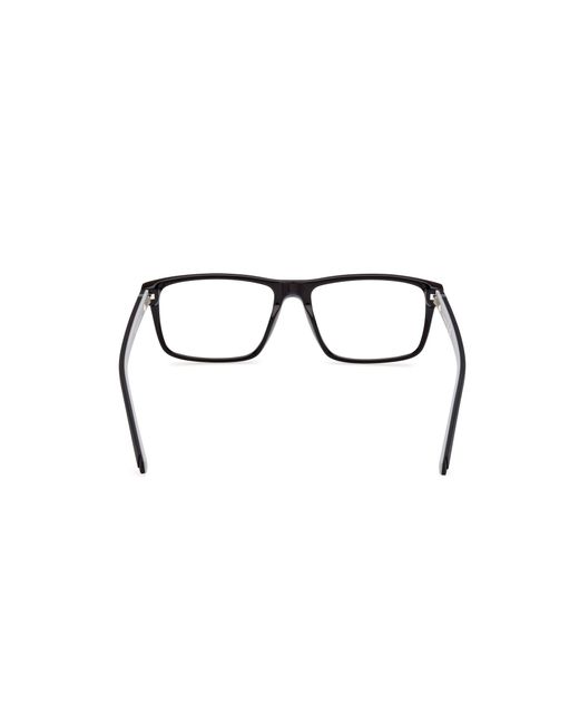 Guess Black Gu50130 001 Optical Frames Acetate Squared Normal for men