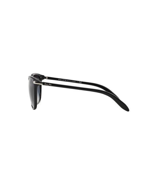 Ralph Lauren Black Ra5160 Ra5160 501/11 Sunglasses Acetate Cat Eye Normal Shaded