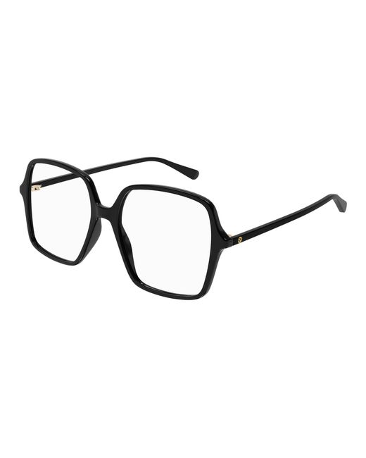 Gucci Black Gg1994O Square Frames